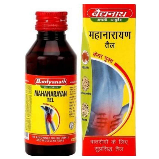 Vednath Mahanarayan Tail – Ayurvedic Pain Relief &amp; Joint Care Massage Oil (100 ml)