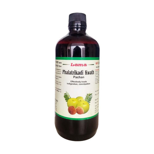 Lama Phalatrikadi Kwath 450 ml – Ayurvedic Tonic for Indigestion, Constipation &amp; Liver Health