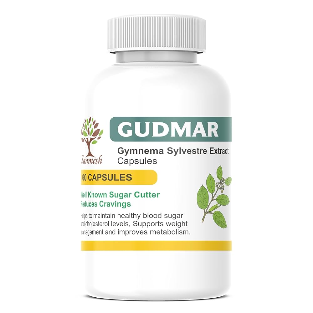 Gudmar Tablets – Ayurvedic Sugar Care &amp; Metabolism Support (60 Tablets)