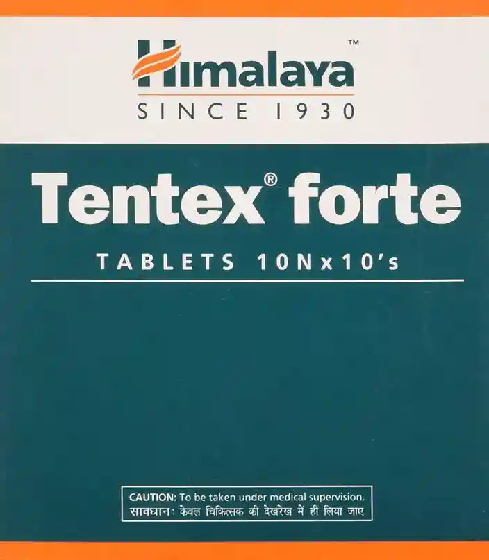 Himalaya Tentex Forte – Ayurvedic Vitality &amp; Stamina Booster for Men (10 Tablets)