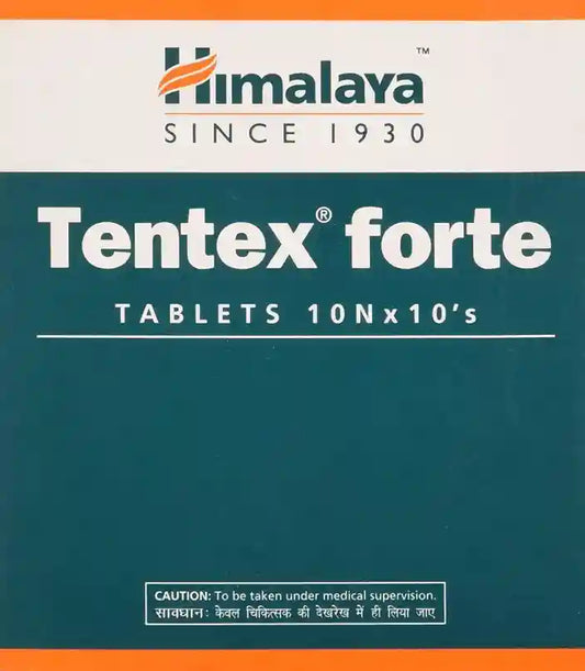 Himalaya Tentex Forte – Ayurvedic Vitality &amp; Stamina Booster for Men (10 Tablets)